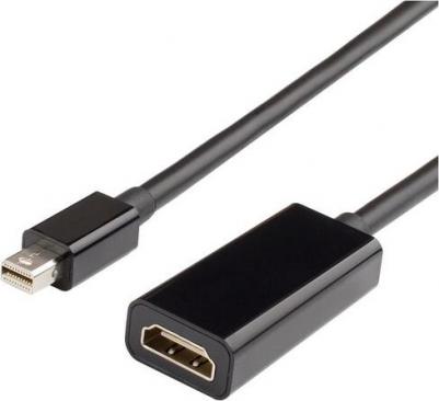 Кабель Mini DisplayPort(m) - HDMI (f) 0.1м AT1043 – фото 1