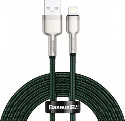 Аксессуар Cafule Series USB - Lightning 2.4A 2m Green CALJK-B06