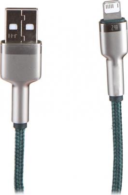 Аксессуар Cafule Series USB - Lightning 2.4A 2m Green CALJK-B06 – фото 1