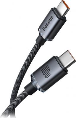 Аксессуар Crystal Shine Series Type-C - Type-C 100W 2m Black CAJY000701 – фото 2