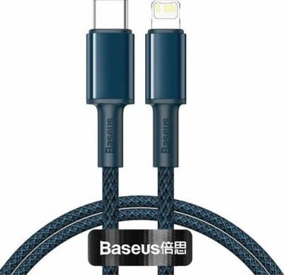 Аксессуар High Density Braided USB Type-C - Lightning 20W 2m Blue CATLGD-A03 – фото 1