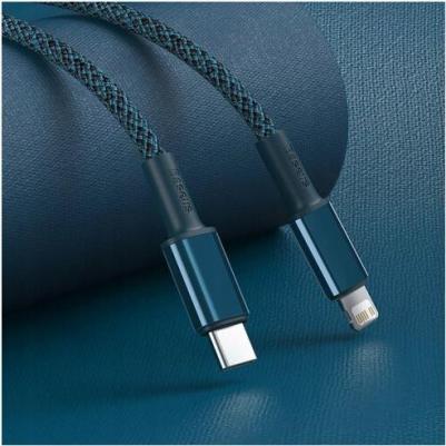 Аксессуар High Density Braided USB Type-C - Lightning 20W 2m Blue CATLGD-A03