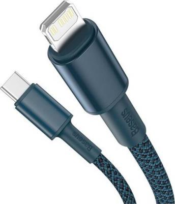 Аксессуар High Density Braided USB Type-C - Lightning 20W 2m Blue CATLGD-A03 – фото 4