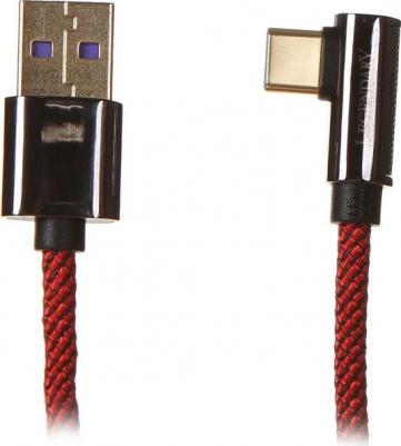 Аксессуар Legend Series Elbow Fast Charging Data Cable USB - USB Type-C 1m Red – фото 1