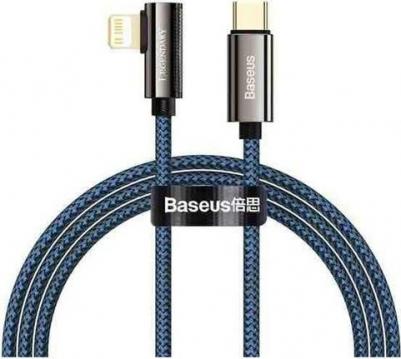 Аксессуар Legend Series Elbow Type-C - Lightning PD 20W 2m Blue CACS000303 – фото 1