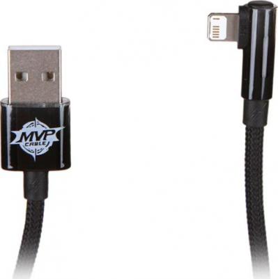 Аксессуар MVP 2 Elbow-Shaped USB - Lightning 2.4A 2m Black CAVP000101 – фото 3