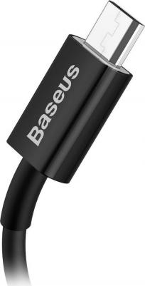 Аксессуар Superior Series USB - MicroUSB 2A 2.0m Black CAMYS-A01 – фото 4