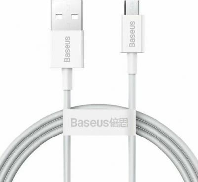 Аксессуар Superior Series USB - MicroUSB 2A 2.0m White CAMYS-A02