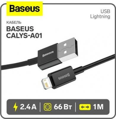 Аксессуар Superior USB - Lightning 2.4A 1m Black CALYS-A01 – фото 7