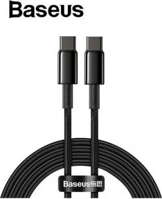 Аксессуар Tungsten Gold Fast Type-C - Type-C 100W 2m Black CATWJ-A01 – фото 6