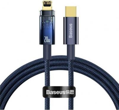 Автоматическое отключение питания серии Explorer Кабель для быстрой зарядки Type-C до IP20 2 м Синий