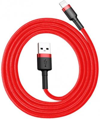 Кабель Cafule Cable USB - Lightning, 2.4А 1m Red – фото 2
