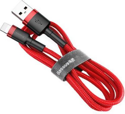 Кабель Cafule Cable USB - Lightning, 2.4А 1m Red – фото 6