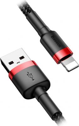 Кабель Cafule Lightning 2м Black (CALKLF-C19)