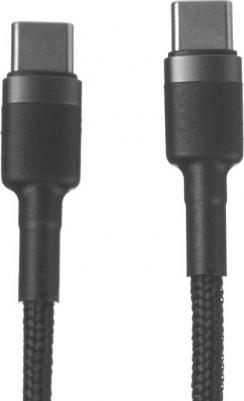 Кабель Cafule Series Type-C 1m Grey/Black/Black – фото 1