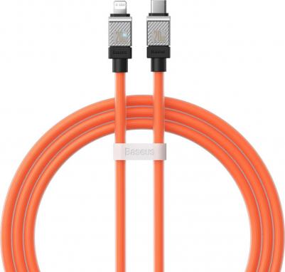 Кабель для смартфона Lightning-USB Type-C 1м оранжевый