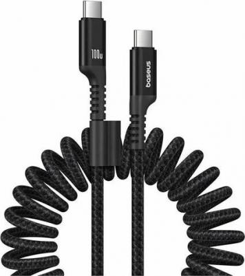 Кабель Fish-Eye Fast Charging Data Cable USB-C to USB-C 100W 1m - Cluster Black