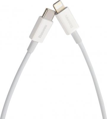 Кабель lightning - usb type-c Superior CATLYS-02 PD 20W 25 см, белый – фото 3