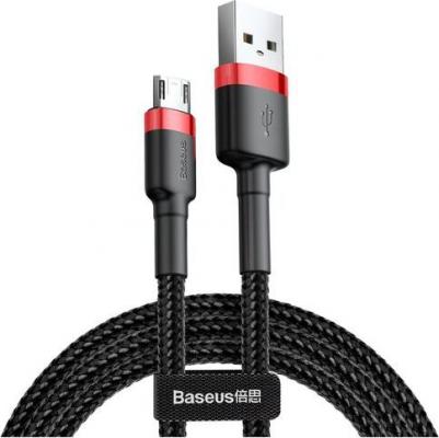 Кабель microUSB 2m Grey/Black/Black – фото 3