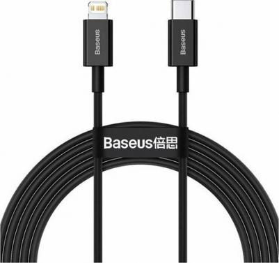 Кабель Superior Series Fast Charging Data Cable Type-C - Lightning 20W, 1m, черный – фото 7