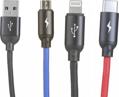 Кабель Three Primary Colors Lightning 1.2m – фото 2