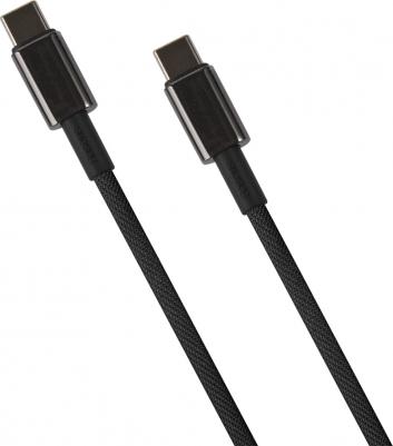 Кабель Tungsten Gold Fast Charging Cable USB Type-C - USB Type-C 100W 1 м, Черный – фото 3