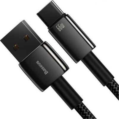 Кабель Tungsten Gold Fast Charging Cable USB Type-C - USB Type-C 100W 1 м, Черный – фото 6