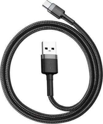 Кабель Type-C 1m Grey/Black/Black – фото 2