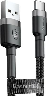 Кабель Type-C 1m Grey/Black/Black – фото 6