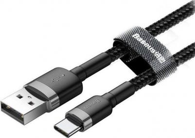 Кабель Type-C 1m Grey/Black/Black – фото 13