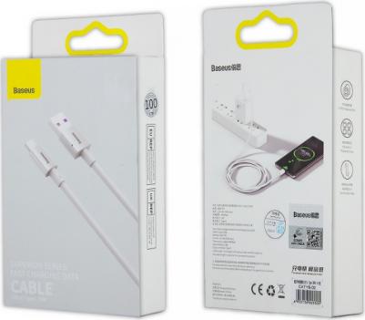 Кабель USB на Type-C 66Вт 1м Superior, белый – фото 2