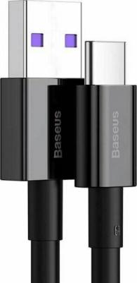 Кабель USB на Type-C 66Вт 1м Superior, черный – фото 3