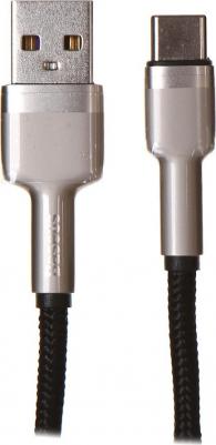 Кабель usb type-c - usb 0.25 м черный – фото 3