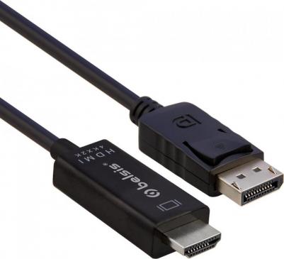 Кабель DisplayPort - HDMI 1,8м M-M Black (BW8805) – фото 2