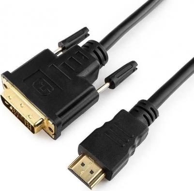 Expert Кабель HDMI-DVI-D 19M 19M, single link, экран, позолоченные контакты, 1.8м, черный BXP-CC-HDMI-DVI-018 – фото 5