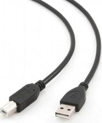 Expert кабели Кабель интерфейсный USB 2.0 AM BM, 3м, черный BXP-CCP-USB2-AMBM-030 – фото 2