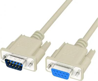 Expert кабели Кабель RS-232 DB9M DB9F, 1.8м, белый BXP-CC-133-18