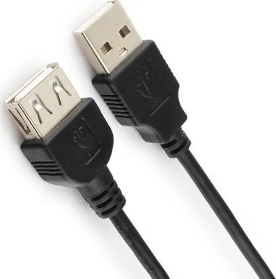 Кабель удлинительный USB 2.0 A-A, 1.8м, черный [BXP-CCP-USB2-AMAF-018] – фото 2