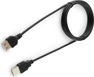 Кабель удлинительный USB 2.0 A-A, 1.8м, черный [BXP-CCP-USB2-AMAF-018] – фото 4