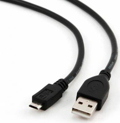 Кабель USB 2.0 - micro USB, AM-microB 5P, 1.8м, черный [BXP-CCP-mUSB2-AMBM-018] – фото 1