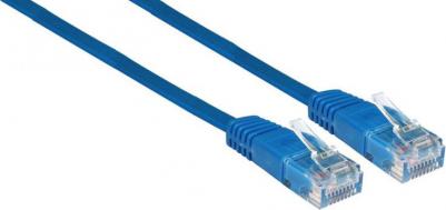 Патч-корд UTP кат.5e, 3м, RJ45-RJ45, желтый, CCA, BNPP12-3M/Y – фото 1