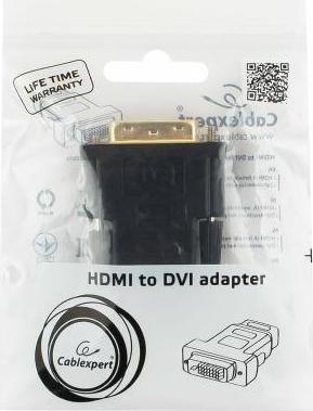 Переходник HDMI-DVI 19F/19M, позолоченные контакты, черный [BXP-A-HDMI-DVI-2] – фото 2