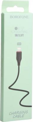 Кабель BX17 USB - Lightning 2,0А 1м Black – фото 2