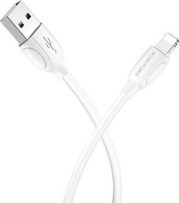 Кабель BX19 Lightning 1м White – фото 2
