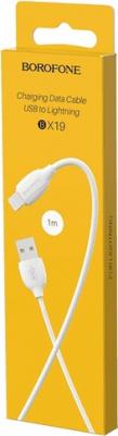 Кабель BX19 Lightning 1м White – фото 11