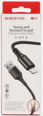Кабель lightning - usb BX54 1 м черный – фото 6
