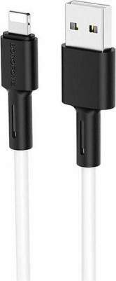 Кабель USB 2.0 A (m) - Lightning (m) 1м BX31 Silicone - Белый