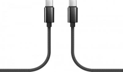 Кабель Type-C - Type-C 1.5 м, черный