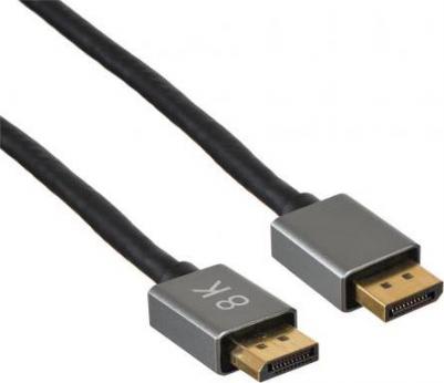 Кабель аудио-видео DisplayPort (m) - DisplayPort (m), ver 1.4, 3м, GOLD, черный [bhp-dpp-1.4-3g] – фото 5