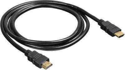 Кабель аудио-видео Flat HDMI (m)-HDMI (m) 2м черный (BHP HDMI 2) – фото 2